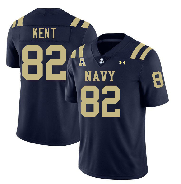 Navy Midshipmen #82 Nathan Kent College Football Jerseys,Apparels Stitched-Navy Navy Midshipmen #82 Nathan Kent College Football Jerseys,Apparels Stitched-Navy